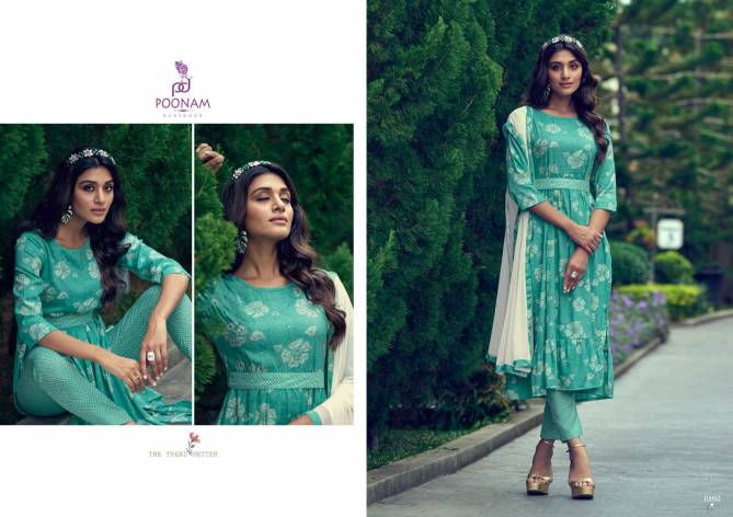 Poonam Rivaaz Party Wear Wholesale Printed Readymade Salwar Suits Catalog